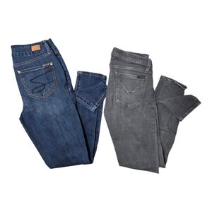 Lot Of Ladies Jeans, Grey Hudson SZ 27 and Seven SZ 6
